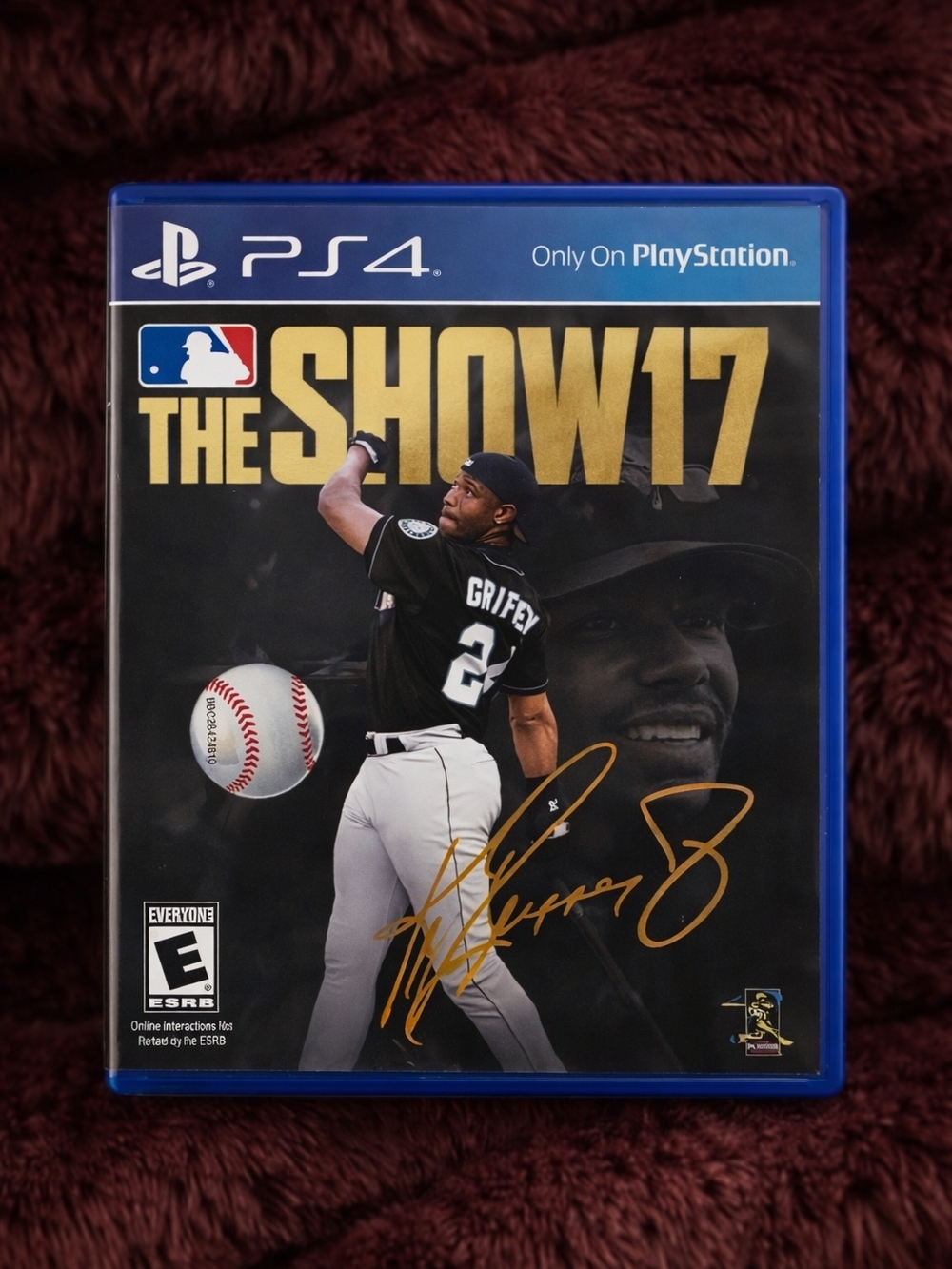 MLB The Show 17 PS4 Game - Black & Gold Cover